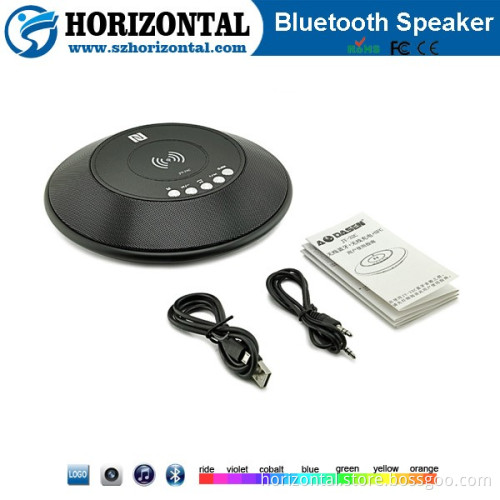 JY-32C bluetooth speaker with Qi wireless charger 2016